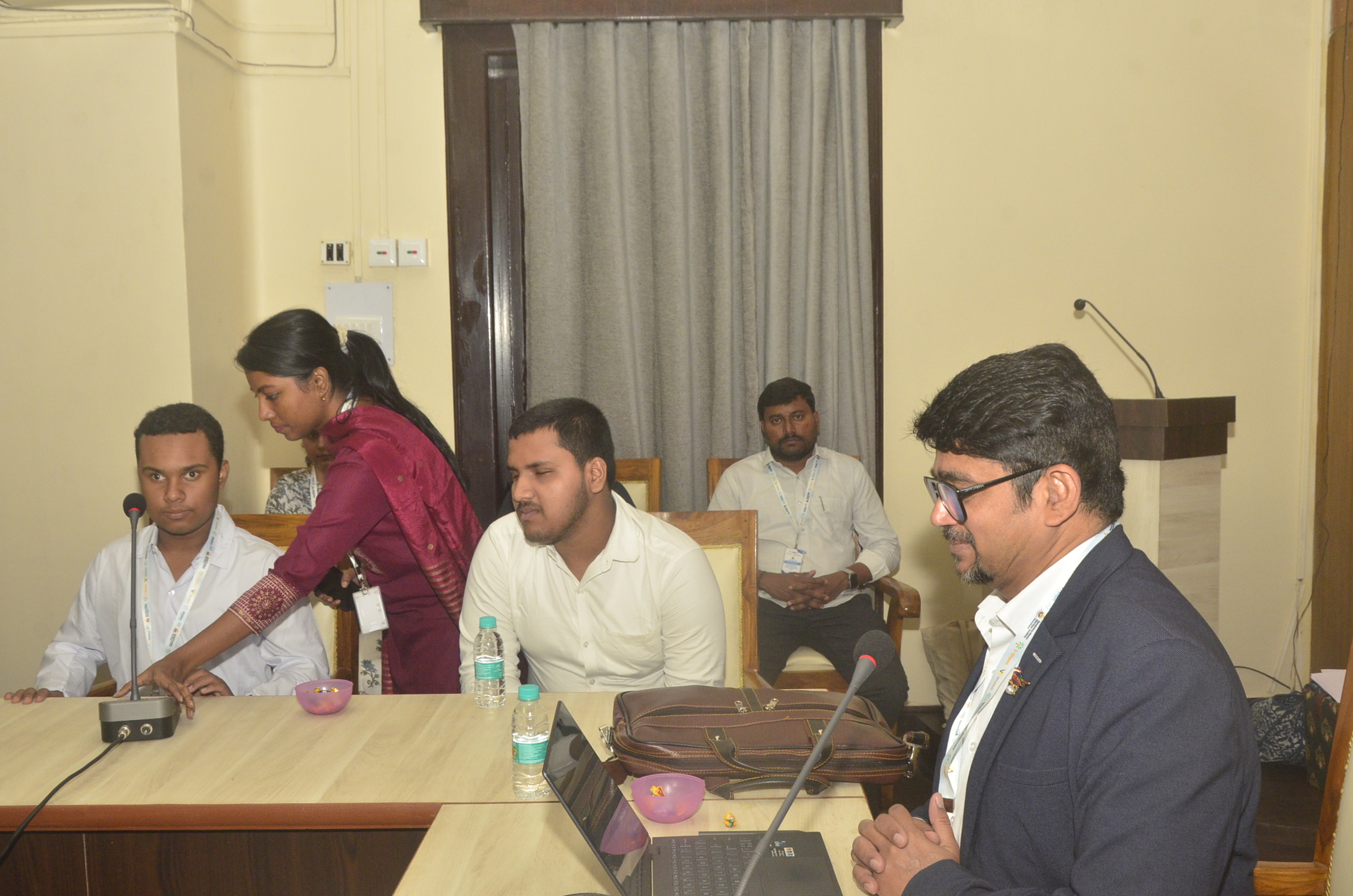 Mentorship session with role models